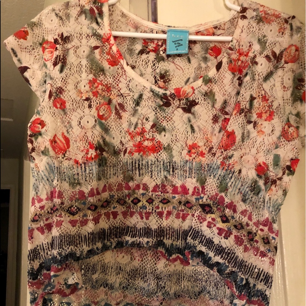 h.i.p Crochet Crop Top